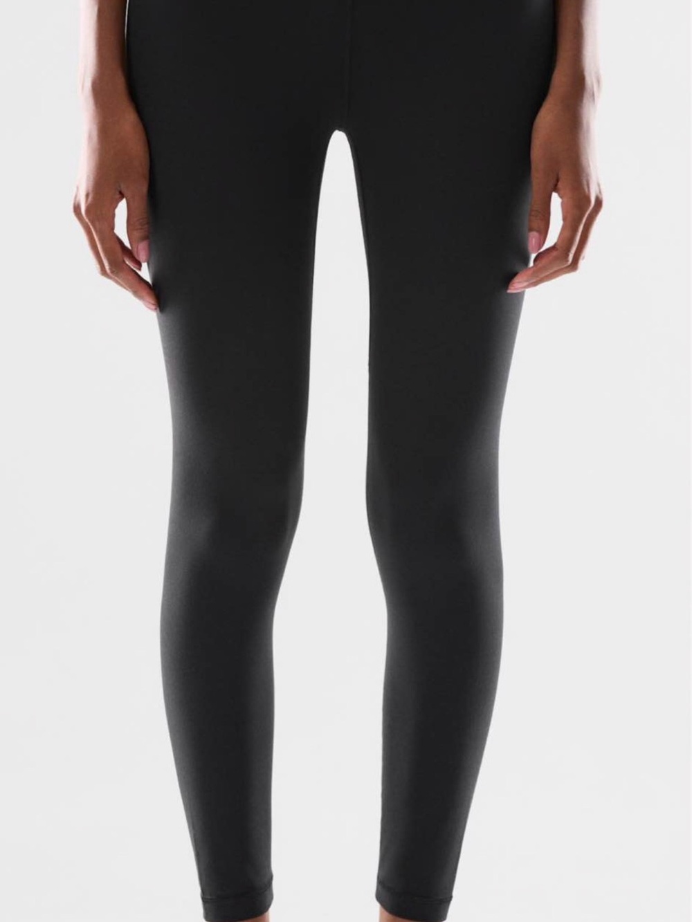 TNA Golden Butter High-Rise Black Leggings